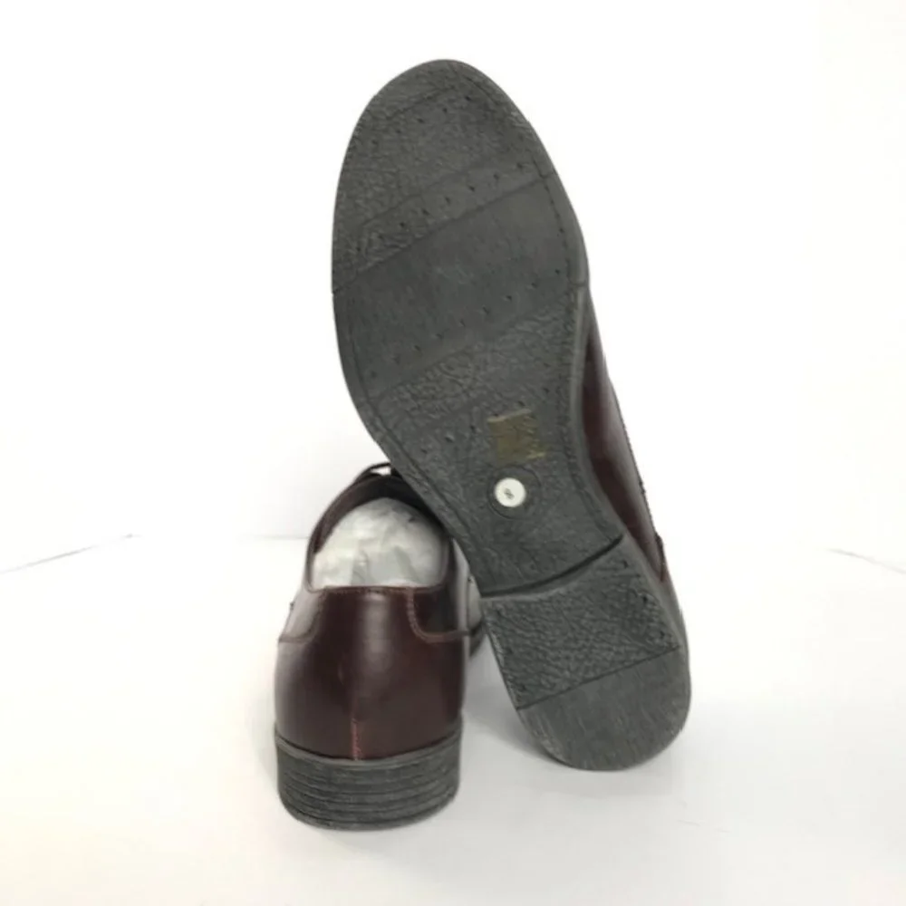 Viotti Men's Brown Casual Shoes with Laces Man Made Material Sizes 8.5 - 10.5